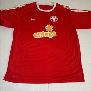 FSV Mainz 05 Jersey Home shirt 2010 - 2011 Red Nike 361116-601 Mens Size XL